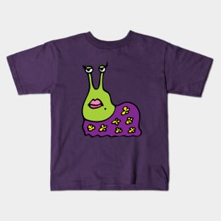 HORATIA THE LADY SLUG (FROM MY BOOK 'HORRID HORATIA') Kids T-Shirt